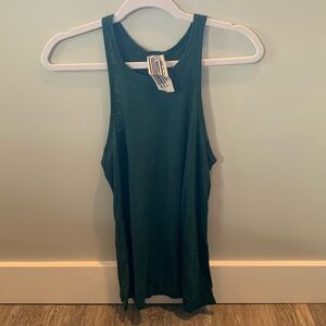 Free People Ribbed High Neck Tank